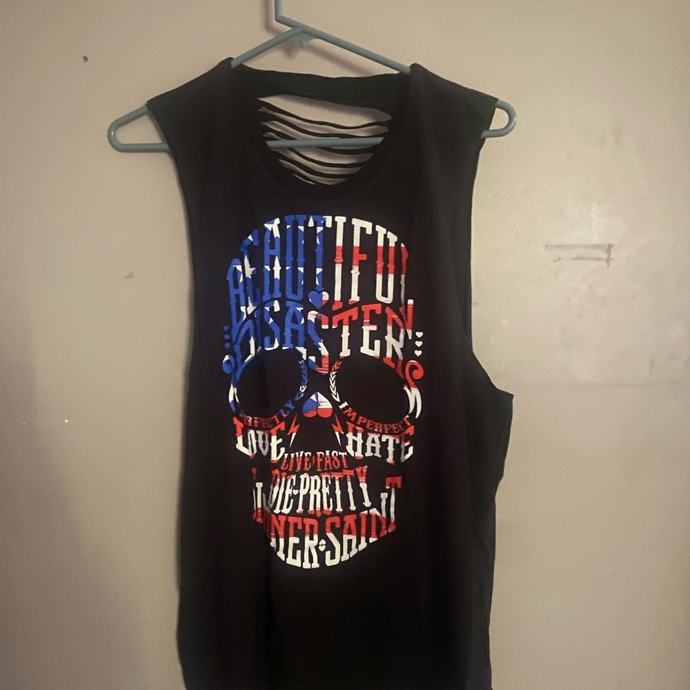 Beautiful Disaster Bella Americana tank